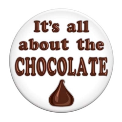 its all about the chocolate button