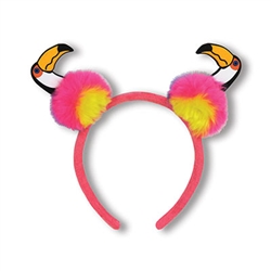 Toucan Pom-Pom Headband