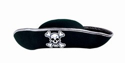 Adult Felt Pirate Hat