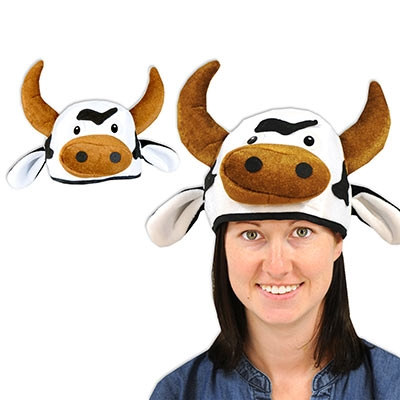 Cow Head Hat