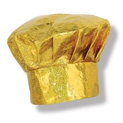 Prismatic Gold Chef's Hat