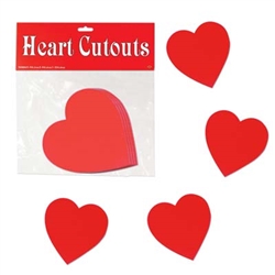 Red Heart Cutouts
