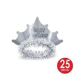 Silver New Year Tiara