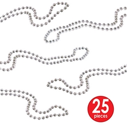 Silver New Year Beads
