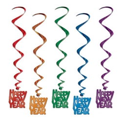 Assorted New Year Whirls (5/pkg)