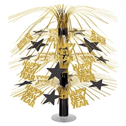 Happy New Year Cascade Centerpiece