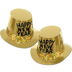 Gold Rush Happy New Year Hi-Hat