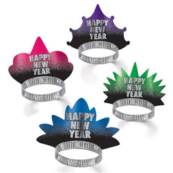 Assorted New Year Resolution Tiaras