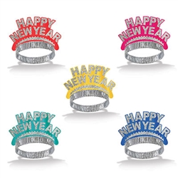Assorted Happy New Year Tiaras