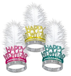 Miami Nites New Year Tiaras