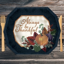 Fall Thanksgiving Dinner Plates
