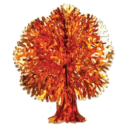 Metallic Fall Tree