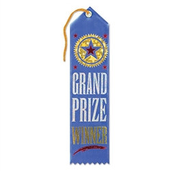 Grand Prize Winner Ribbon - PartyCheap