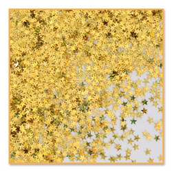 Gold Holographic Stars Confetti