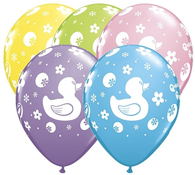 Assoreted Baby Shower Latex Balloons