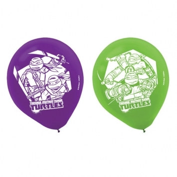 Teenage Mutant Ninja Turtles Latex Balloons (6/pkg)