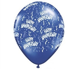 Happy Anniversary Latex Balloon
