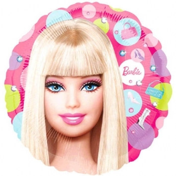 Barbie Mylar Balloon