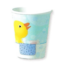 Splish Splash Rubber Duckie Hot/Cold Cups (8/pkg)