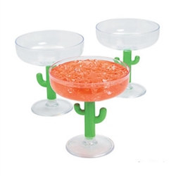 Cactus Margarita Glasses
