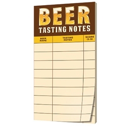 Beer Tasting Scoring Sheet