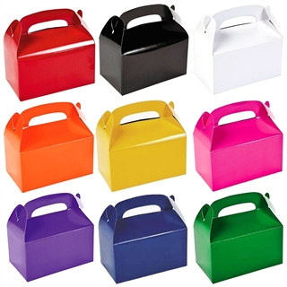 Solid Color Treat Boxes - 12/pkg (Select Color)