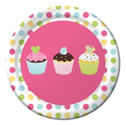 cupcake dessert plates
