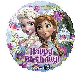 Frozen Happy Birthday Mylar Balloon