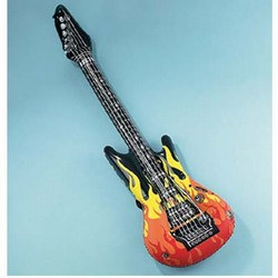 Inflatable Flame Guitar - 40 Inch