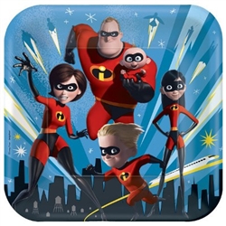 Incredibles Luncheon Plates