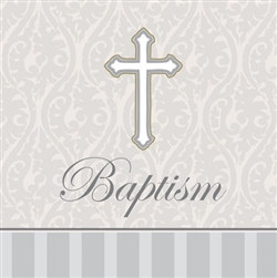 Baptism Beverage Napkins (16/pkg)