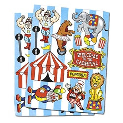 Make-A-Circus Sticker Set (12/pkg)