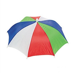 Nylon Umbrella Hat