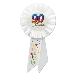 90 & Incredible Rosette Ribbon