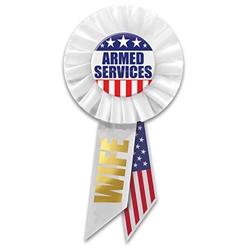 Armed Services Wife Rosette