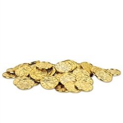 Plastic Gold Coins - whether for decoration or as souvenirs, our coins are priceless!