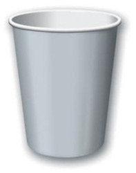 Silver Hot/Cold Cups (24/pkg)