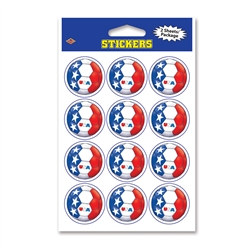 United States Soccer Stickers (2 Sheets Per Package)
