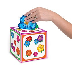 Hula Baby Card Box, 6 inch