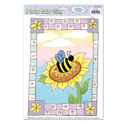B Is For Baby Cling (1/sheet)