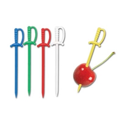 Plastic Sword Picks (50/pkg)