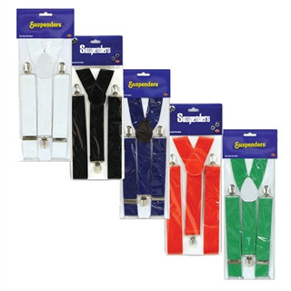 Solid Colored Suspenders