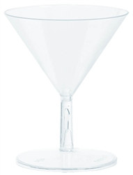 Clear Mini Martini Glasses (20/pkg)
