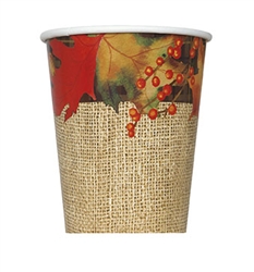 Rustic Autumn Leaves Cup