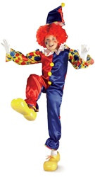 Child Clown Costume Large