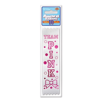 Team Pink Value Pack Ribbons